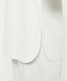 uncrave ライトプルーフナイロン オフショルブラウス