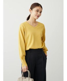 Green Parks アルガンオイル配合　Ｖネックプルオーバー