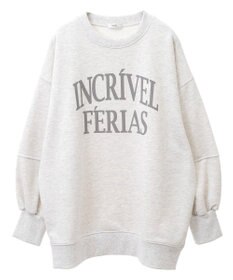 earth music&ecology アソートロゴルーズスウェット