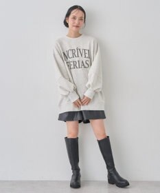 earth music&ecology アソートロゴルーズスウェット