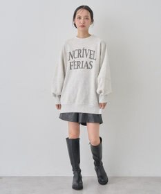 earth music&ecology アソートロゴルーズスウェット