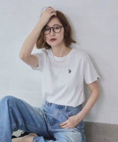 WEGO 【SMLサイズ展開】U.S. POLO ASSN.別注コンパクトTシャツ