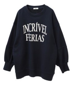 earth music&ecology アソートロゴルーズスウェット