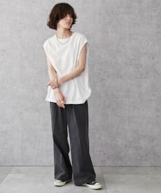 WEGO 【5色3サイズ展開/ユニセックス着用ITEM/洗える/綿100%】スリーブレスコットンT