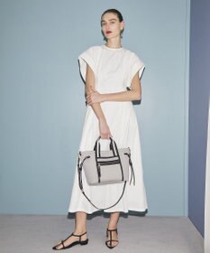 TOPKAPI 【新色追加】【TREASURE TOPKAPI】ネオプレン フロントポケット 2way ショルダー付き ミニトートバッグ