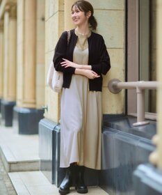 23区 【見上愛さん着用/生活防水】リブニット ブーツ