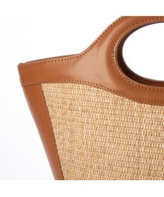 UNBILLION カシュカシュ cachecache / 雑材風くり手2way手提げ