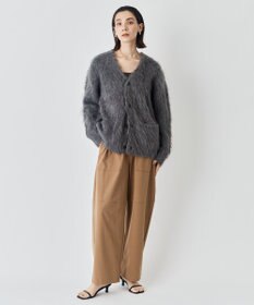 UNFILO MENS 【男女兼用】シャギーニット カーディガン