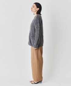 UNFILO MENS 【男女兼用】シャギーニット カーディガン