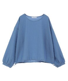 Green Parks 裾ドロスト表面長袖プルオーバー