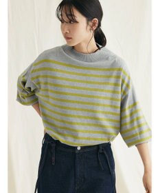 CRAFT STANDARD BOUTIQUE とてもちボーダーニットプルオーバー