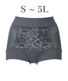 BRADELIS New York 【BRADELIS NewYork peace】綿混フィットレースショーツ25 深め 補正下着 ヒップアップ 美尻