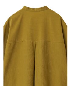 CRAFT STANDARD BOUTIQUE バンドカラーバックタック５分袖ブラウス