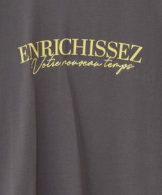 Green Parks フレンチスリーブ刺繍シンプルロゴプルオーバー