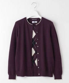 J.PRESS LADIES L 【洗える】アーガイル ツイン ニット