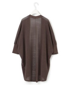 ICB 【洗える】 リネンポリエステルハイゲージ カーディガン