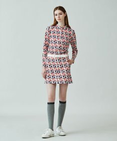 23区GOLF 【WOMEN】ＰＡＲＩＳ柄プリント 長袖シャツ