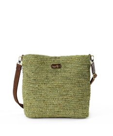 IBIZA ラフィア　ショルダーバッグ（草木染め）