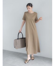 Te chichi 【遮熱/調温】ポンチフレアワンピース