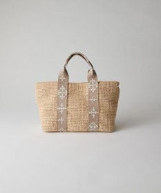 russet ナイロンラフィアデイリーミニトートバッグ(CE-1712)