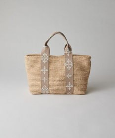 russet ナイロンラフィアデイリーミニトートバッグ(CE-1712)