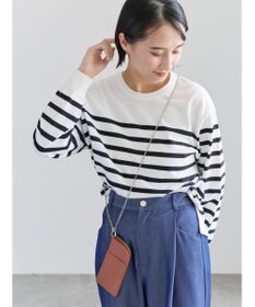 Te chichi ボーダーボックスシルエットプルオーバー