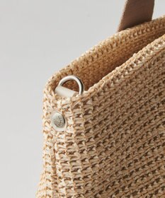 russet ナイロンラフィアデイリーミニトートバッグ(CE-1712)