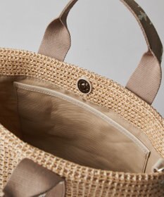 russet ナイロンラフィアデイリーミニトートバッグ(CE-1712)