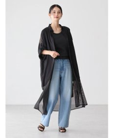 AMERICAN HOLIC サラックールメッシュ切替ワンピース