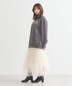 earth music&ecology アソートロゴルーズスウェット