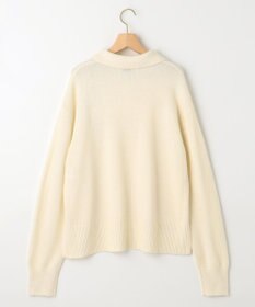 組曲 カシミヤブレンドバルキーポロ ニット