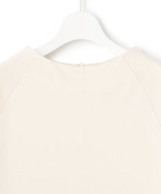 23区 L 【洗える】ヴィスコースソフトポンチ ラグラン カットソー