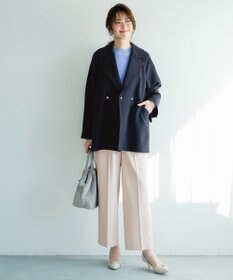 ANY SIS 【2WAY】エレカジストレッチミドルトレンチ コート