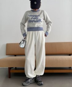 WEGO フラッフィーグラフィックちびニット