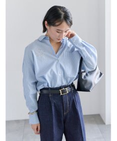 Te chichi ポイント刺繍シャツ