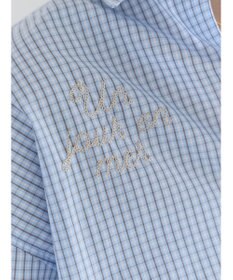 Te chichi ポイント刺繍シャツ