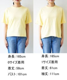 caqu caqu x GoodOn roundneck S/Stee  シンプルゆったりフィットの半袖Tシャツ