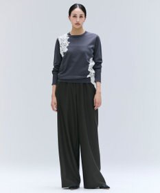 BEIGE， 【Lsize・セットアップ対応】CORBY / ウールイージーワイドパンツ