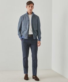 GOTAIRIKU 新作【ストレッチ/洗える/吸水速乾】ノルマンディーリネン A-1ブルゾン