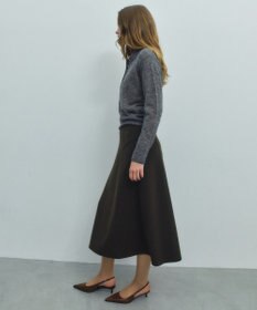 BEIGE， ELM / シアーモヘア ニットポロ