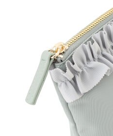TOCCA 【撥水】FRILL GARLAND NYLON POUCH ポーチ