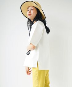 WHITE MAILS 【UNISEX】PAPER DOUBLE JERSEY OVERSIZED T-シャツ