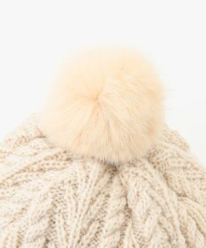 23区GOLF 【WOMEN】つば付きニットキャップ