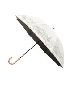 MOONBAT 【遮光100%】SOLFEGE MODE  晴雨兼用 長傘 日傘 街並プリント