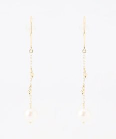 TOCCA 【WEB限定】SEEDS PEARL PIERCED EARRINGS K10イエローゴールド 淡水パールピアス