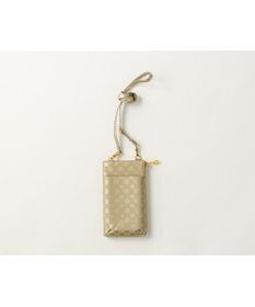 MIYABIYA La quoh with kirakaracho 南蛮七宝プリントレザー スマホポシェット