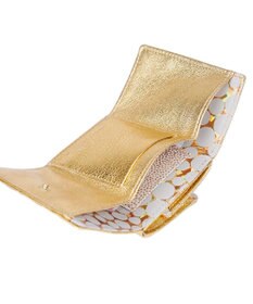 tsumori chisato CARRY 新マルチドット　ミニ財布　3つ折り 【キラキラでかわいい！本革のやわらかな風合い】