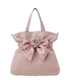 Maison de FLEUR イースターローズリボン2Wayトートバッグ