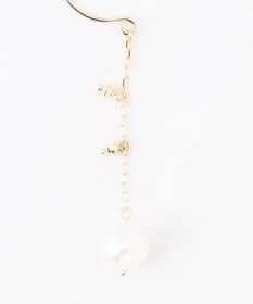 TOCCA 【WEB限定】SEEDS PEARL PIERCED EARRINGS K10イエローゴールド 淡水パールピアス