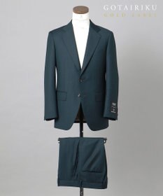 GOTAIRIKU GOLD LABEL/WEB&一部店舗限定【DORMEUIL/ドーメル】インペリアルジェイド 通年スーツ(グリーン)